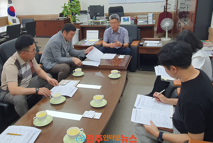 김구연 도의원, 경상국립대에서 농업인력 육성 위한 현안 청취 간담회 가져