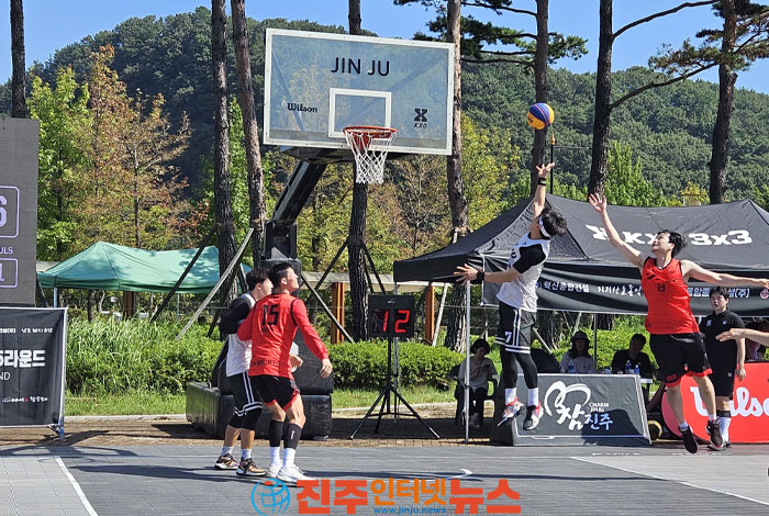 한국3x3농구연맹, 5라운드 경기 ‘2023 KXO 3x3 진주투어’