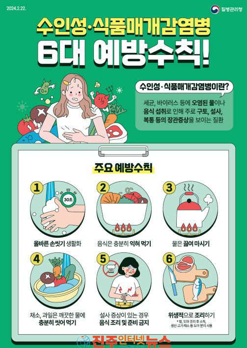 하동군보건소 여름철 수인성·식품매개 감염병 예방 당부