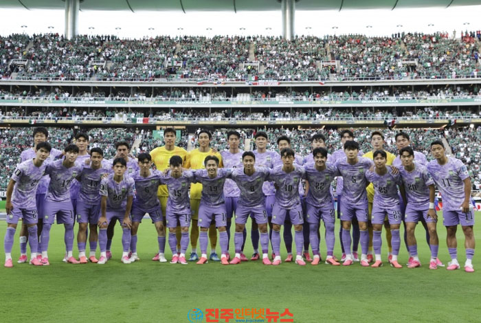 한국, 멕시코에 0-1 석패… 조 1위 무산됐지만 32강 진출 유리한 고지 유지