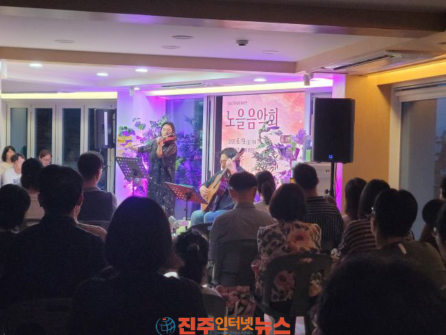 노을과 클래식의 만남 진양호 노을음악회 큰 호응