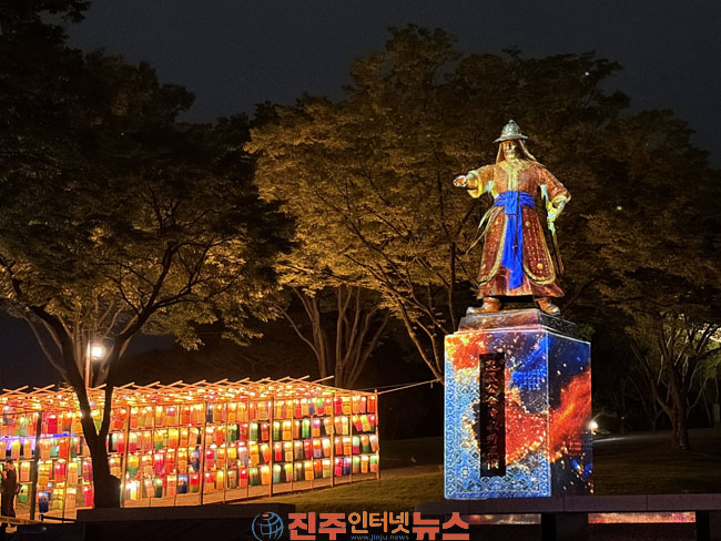 진주시 국가유산 야간 콘텐츠 36만명 역대급 흥행