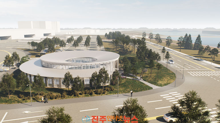 진주시 차량등록사업소 신축 용역 보고회 개최