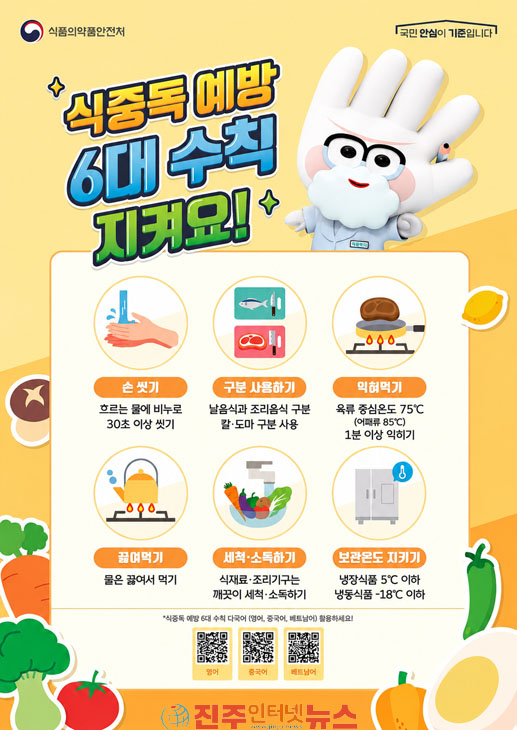 하동군 추석 명절 맞아 식중독 예방 수칙 집중 홍보