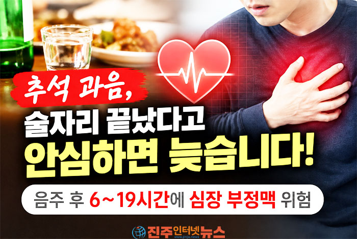 과음 이후 평소 심장질환이 없던 사람에게 갑자기 심방세동 등 부정맥이 발생하는 현상은 의학적으로 ‘휴일 심장 증후군(Holiday Heart Syndrome)’​이라고 불린다.