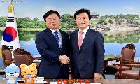 조규일 진주시장, 창원출입국·외국인사무소장 면담